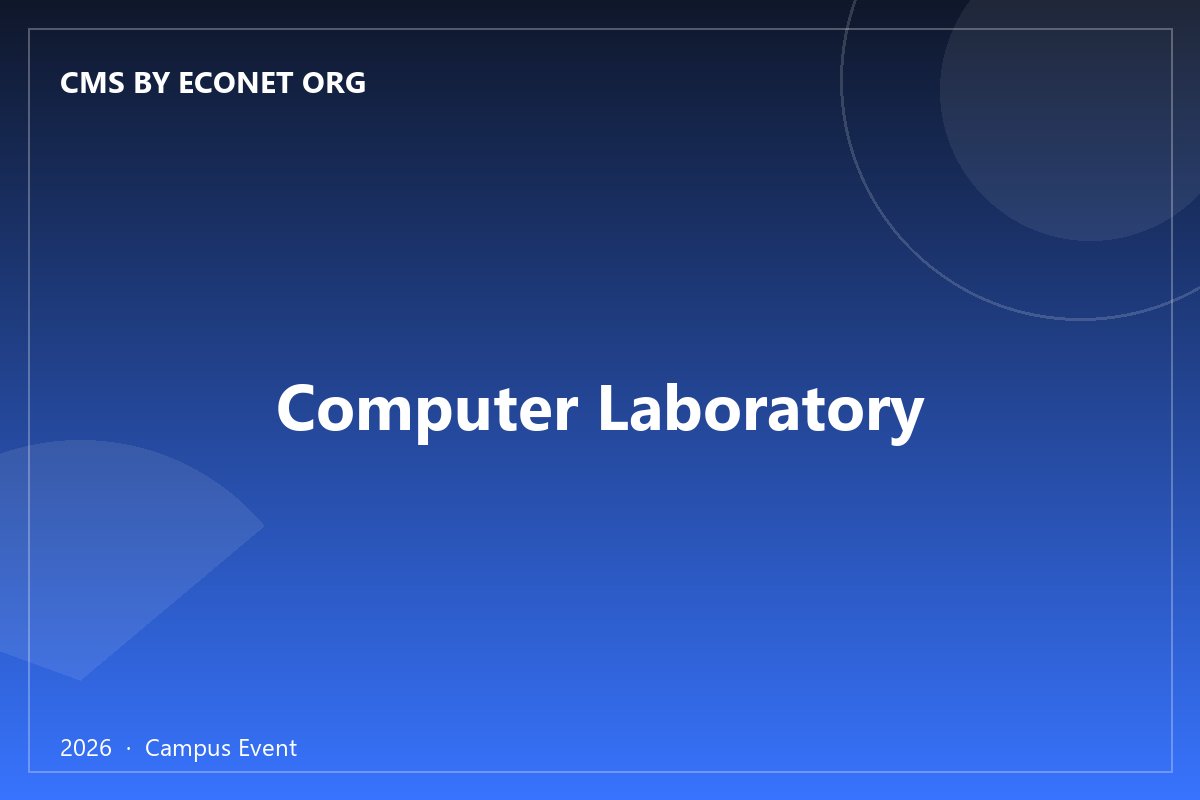 Computer Laboratory