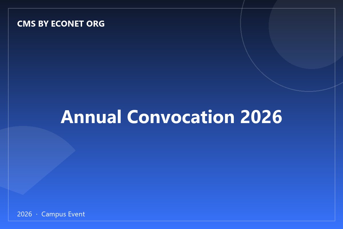 Annual Convocation 2026