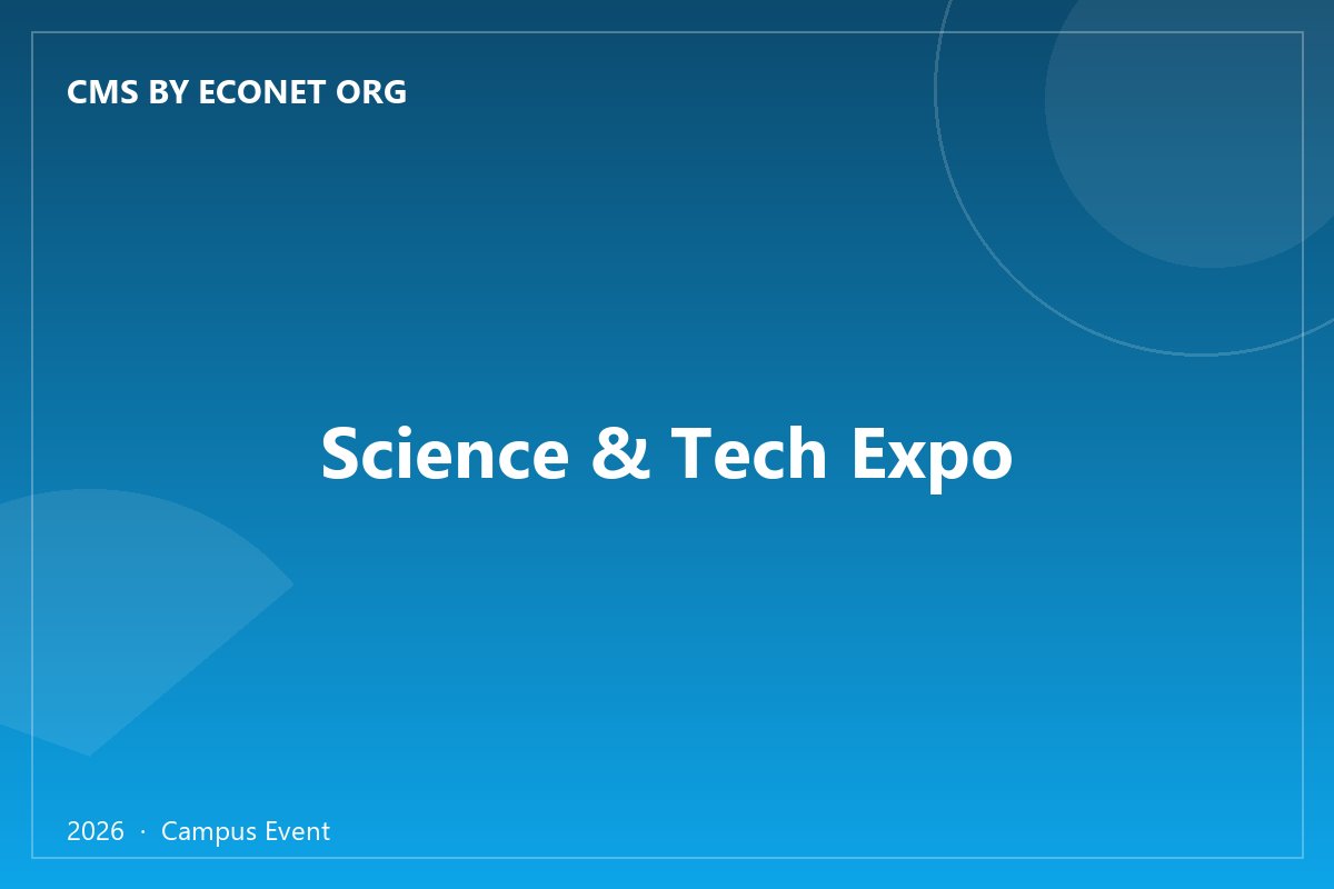 Science & Tech Expo