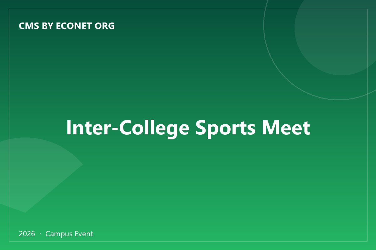 Inter-College Sports Meet