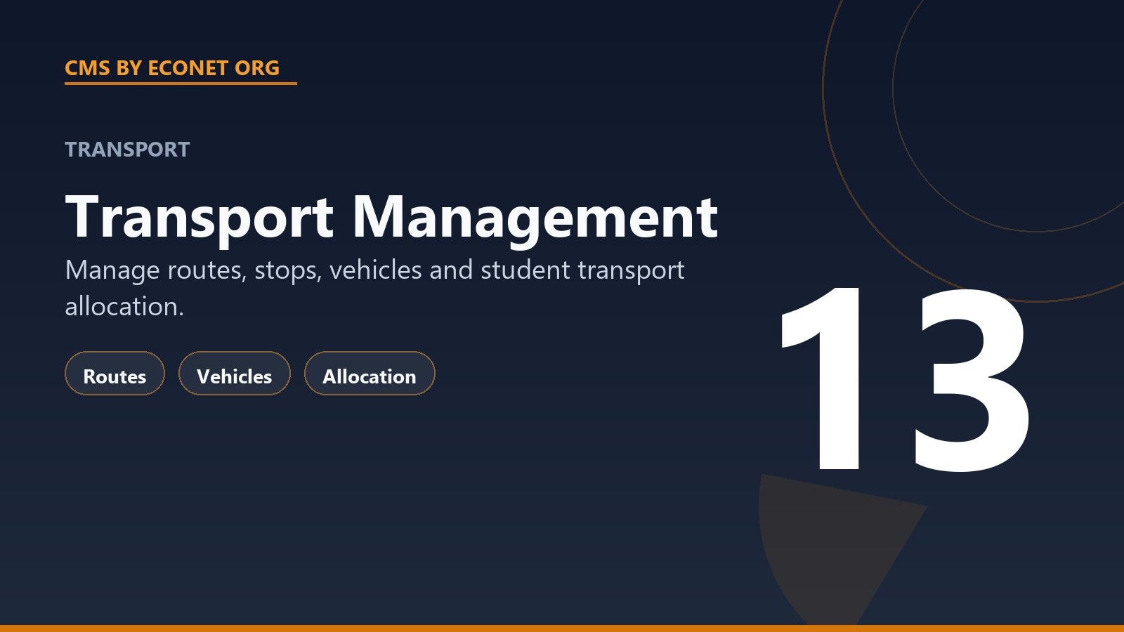 Transport Management