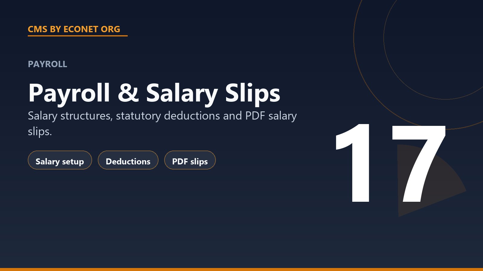Payroll & Salary Slips