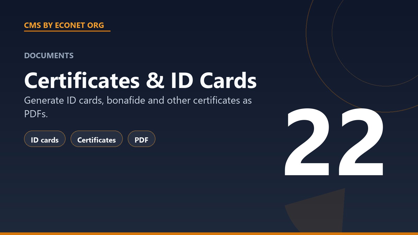 Certificates & ID Cards