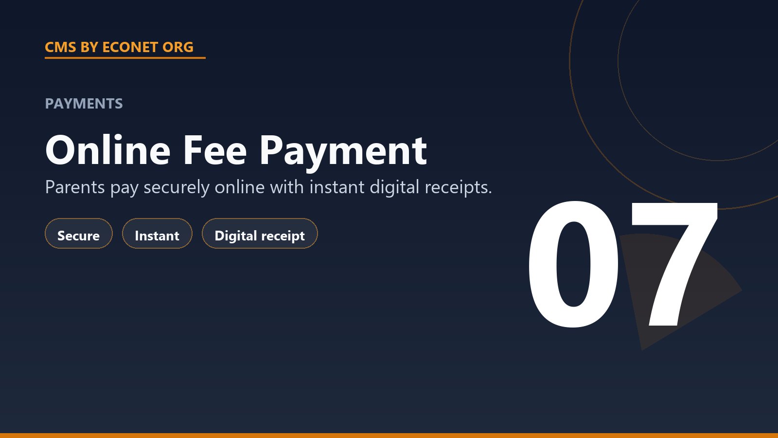 Online Fee Payment